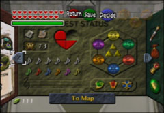 Triforce on Quest Status