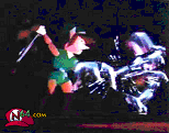 One of the first ever screenshots of Zelda 64.